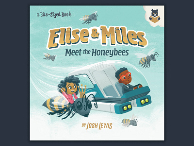 Elise & Miles 2 book children design honeybee illustration kidlit kidlitart kids picture book queen bee science stem typography