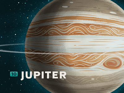 10 Jupiter children illustration jupiter kids planets science solar system space