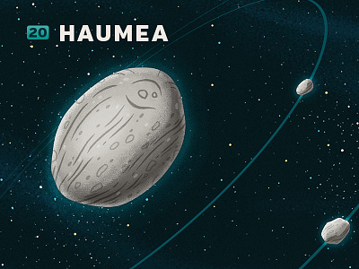 20 Haumea children haumea illustration kids moons planets science solar system space