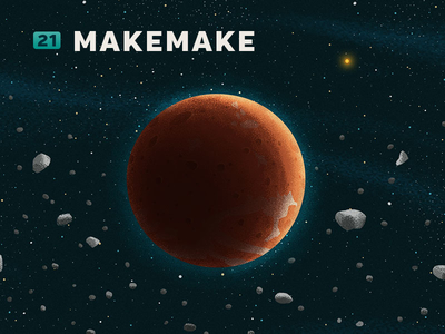 21 Makemake children cosmos illustration kids makemake planets science solar system space