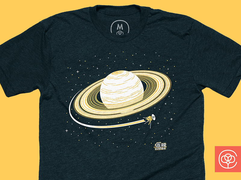 Saturn Shirt by Josh Lewis on Dribbble