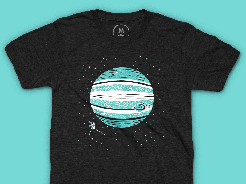 It's Back! Jupiter Shirt by Josh Lewis on Dribbble
