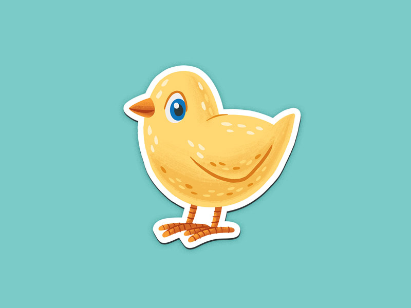 Chick by Josh Lewis on Dribbble
