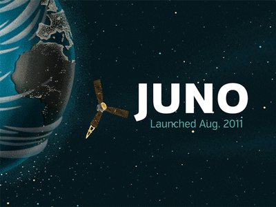 Juno Tribute animation illustration juno motion nasa planets solar system space