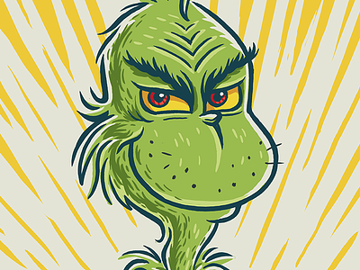 The Grinch by Josh Lewis on Dribbble