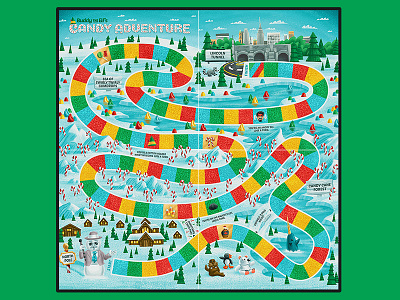 Buddy the Elf's Game Board