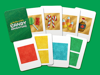 Buddy's Game Cards board game buddy children christmas elf illustration kids north pole