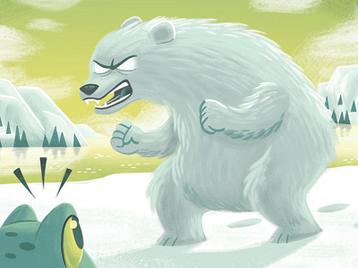 Rudy's Flight 5 book children frog illustration kidlit kidlitart kids kids book picturebook polarbear