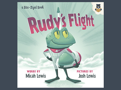 Rudy's Flight - Full Story book children childrens book frog illustration kidlit kidlitart kids picturebook rocket