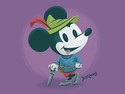 Mr. Popular cartoon children disney fan art illustration kidlit kids mickey mickey mouse