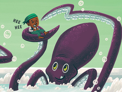 Get kraken! bath bath tub books children illustration kidlit kidlitart kids kraken octopus picture book pirate