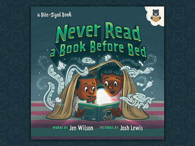 Never Read a Book Before Bed book book cover car children design dragon illustration kidlit kidlitart kids picture book pirate read reading skateboard story typography unicorn