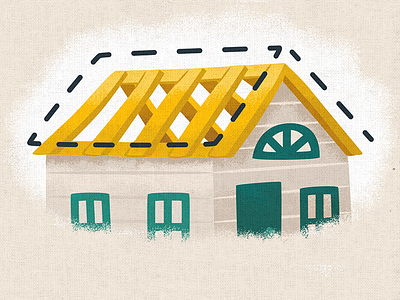 Infographic - House (WIP) house icon illustration infographic roof
