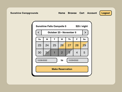 Campground Web Design