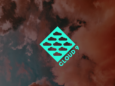 Cloud Nine branding graphic design logo