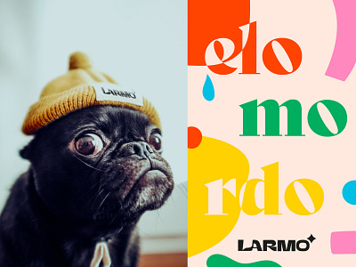 larmo - elo mordo branding design fashion graphic design illustration logo photography typography