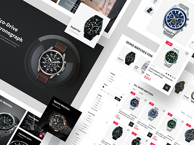 Redesign Creation Watches online store