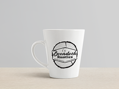 Boondock Mug Mockup branding coffee cup logo mockup mug product
