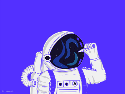 Draw a Dream adobe illustrator art artist astro astronaut astronomy character creative design dream dreams graphic graphicdesign illustration illustrator logo logo design logo designer ui vector