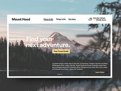 Mt. Hood Homepage