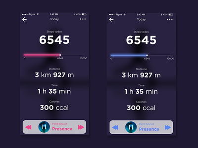 Daily UI day 41 - Workout Tracker 041 app challenge daily daily ui dailyui mobile tracker ui ux workout tracker