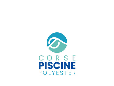 Corse Piscine Logotype branding logo logo design logotype