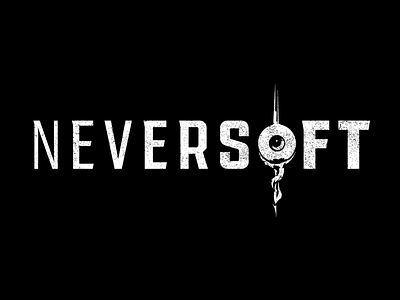 Neversoft branding illustraion illustrator logo logodesign logotype neversoft redesign vector videogame