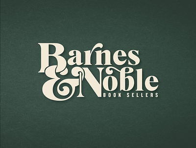 Barnes and Noble branding design illustrator logo logotype redesign typography vector