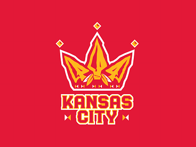 Chiefs / Royals branding design illustration illustrator logo sports typography vector