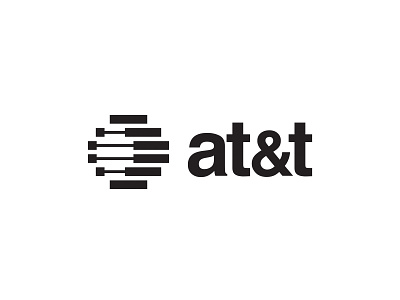 AT&T Swiss Style att branding design logo redesign swiss design vector