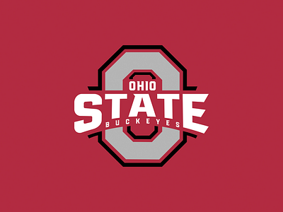 Ohio State Refresh college design football logo logotype ohio state refresh typography