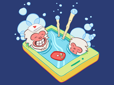 Hot Tub Monkey Fun
