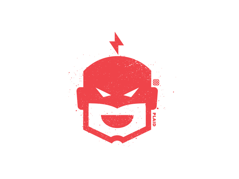 Hero Icon bolt design hack hero icon illustration red superhero white