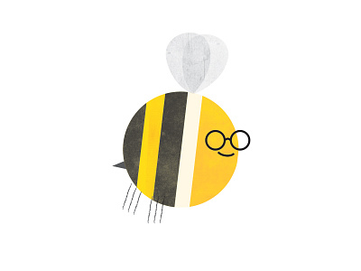 Letterbee bee illustration