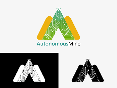 Autonomous Mine (Vale S.A.) branding daily ui design icon logo logo design logo mark mark ui uiux ux