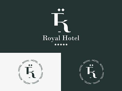 Royal Hotel brand branding daily daily ui design hotel logo logodesign ui uiux