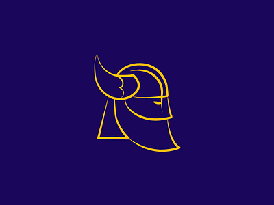 Vikings branding illustration logo mark symbol