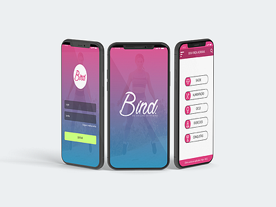 Bind - Health App Concept app design appdesign branding concept design layout logo ui