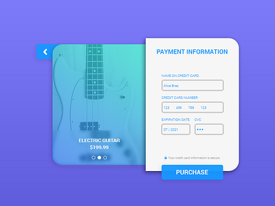 DailyUI 002 - Credit Card Checkout app challenge checkout creditcard daily daily ui design form interface mobile payment ui