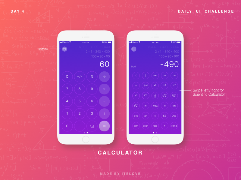 04 Calculator Dailyuichallenge By Cristel Mercado On Dribbble