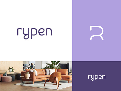 Rypen Identity branding furniture logo typography