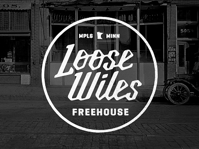 Loose-Wiles Freehouse beer identity logo mark minneapolis minnesota restaurant