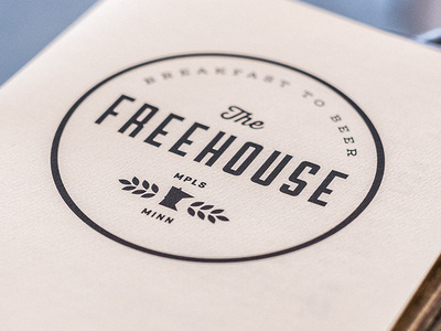 Freehouse Drink Menu