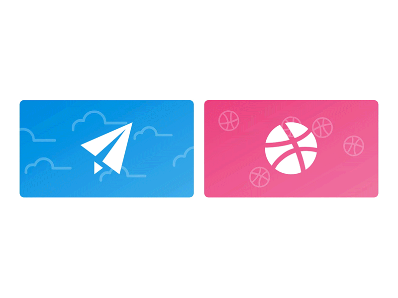 Animated Contact Buttons animation button clouds contact css dribbble email gif gradient mail sky website