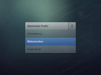 Transparent Dropdown blue button buttons desktop dropdown freebie fruits gray hover menu psd rebound selection transparency transparent white window