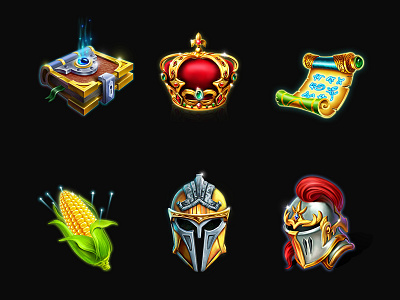 Casual Game Icons