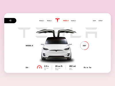 Car Commercial Site app app design branding car design graphics illustration tesla ui design uiux vector webdesign website design