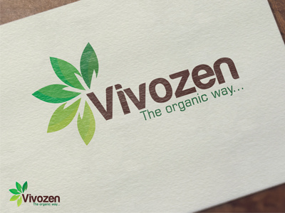 Vivozen design logo vivozen