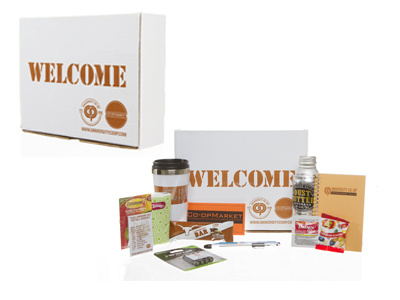 UT Student Welcome Box branding logo marketing packaging