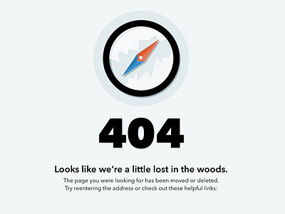 Compass 404 Page